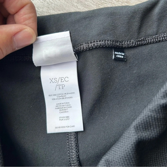 Cabi Black Mesh Skirted  Leggings - Picture 11 of 14